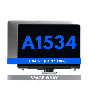 Complete LCD Display Assembly For Macbook Retina 12" (A1534 / Early 2015) - Silver