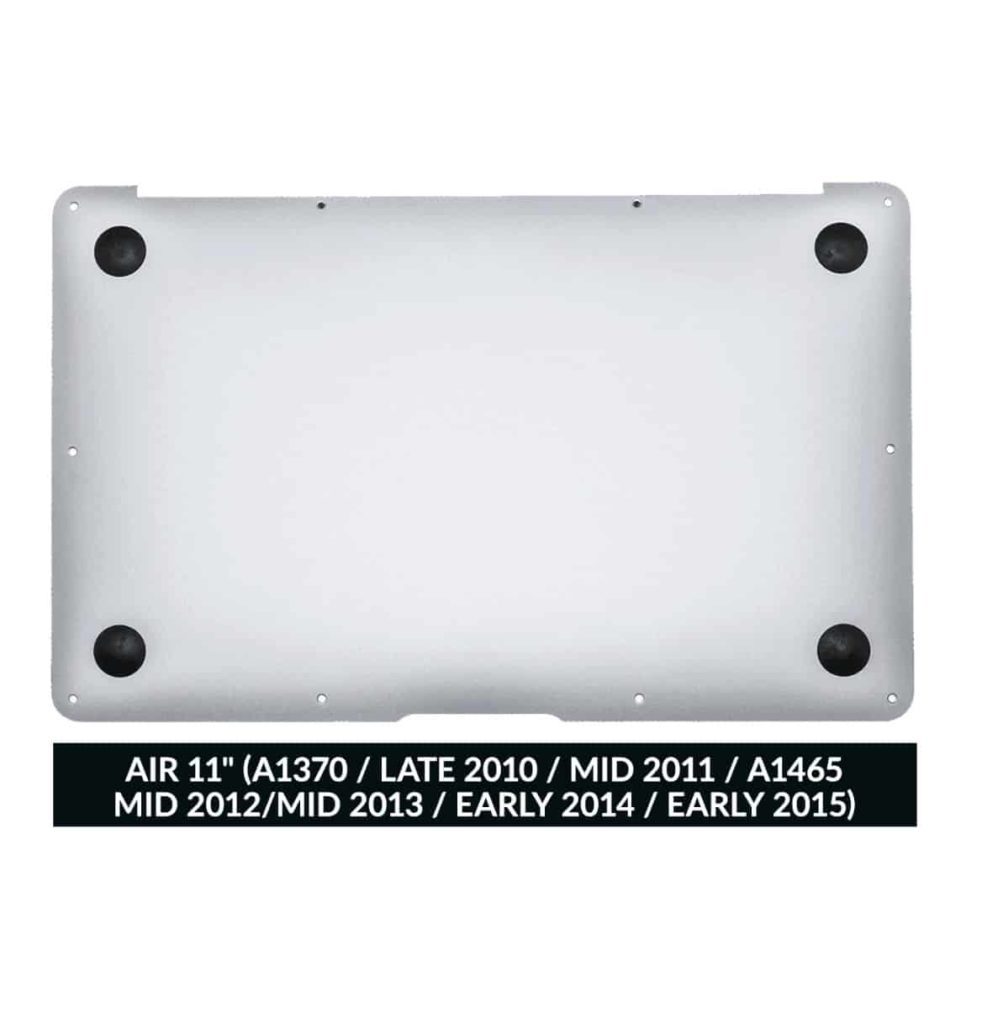 BOTTOM CASE COMPATIBLE FOR MACBOOK AIR 11" (A1370/LATE 2010/MID 2011/A1465/MID 2012/MID 2013/EARLY 2014/EARLY 2015)