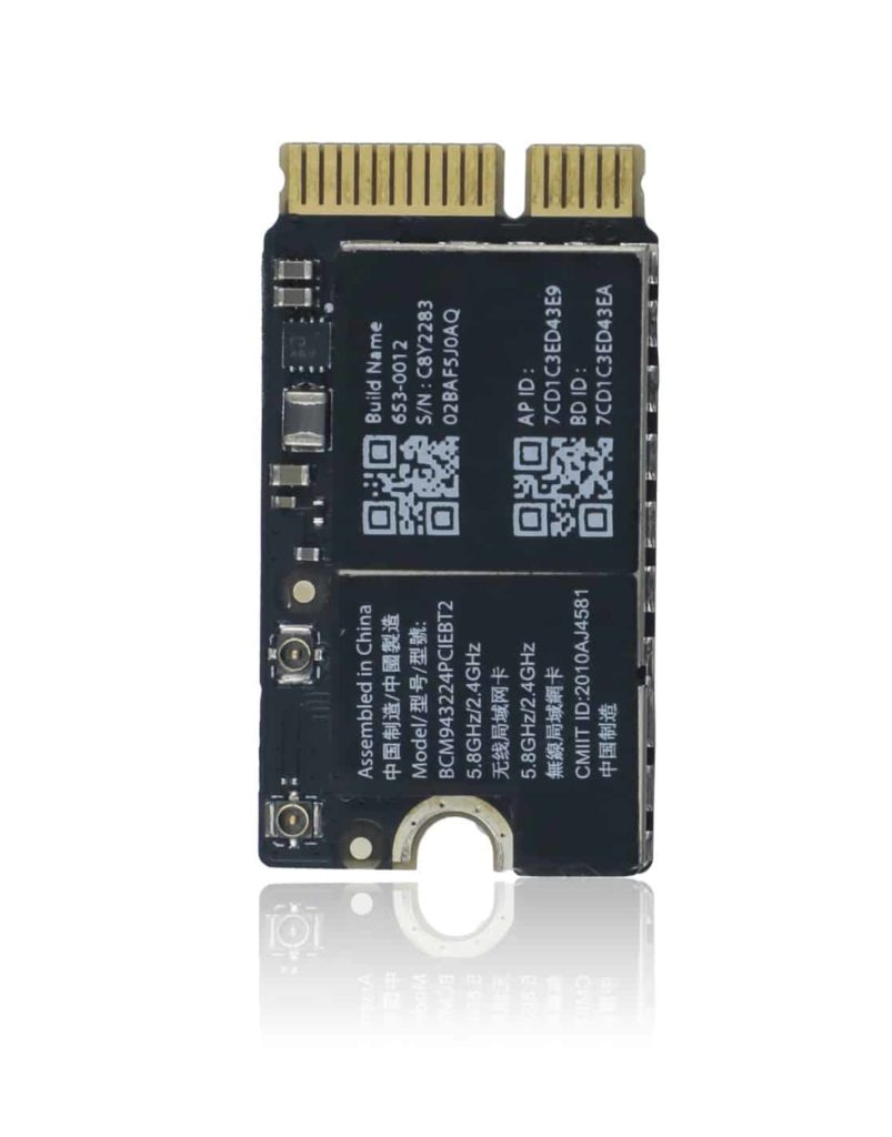 AIRPORT WIRELESS NETWORK CARD COMPATIBLE FOR MACBOOK AIR 11" (A1370 / LATE 2010) / MACBOOK AIR 13" (A1369 / LATE 2010)