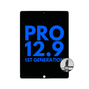 LCD Assembly With Digitizer & Daughter Board Flex Pre-Installed For iPad Pro 12.9" (1st Gen / 2015) (Black) (Refurbished)