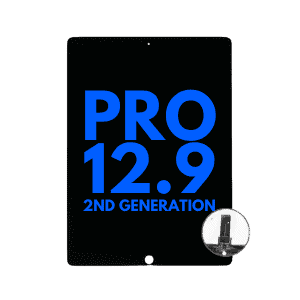 LCD Assembly With Digitizer & Daughter Board Flex Pre-Installed For iPad Pro 12.9" (2nd Gen / 2017)  (Black)