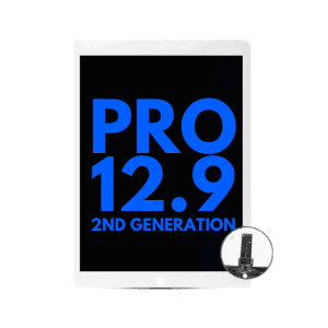 LCD Assembly With Digitizer & Daughter Board Flex Pre-Installed For iPad Pro 12.9" (2nd Gen / 2017) (Refurbished) (White)