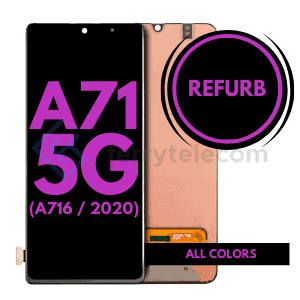 OLED Assembly Without Frame For Samsung Galaxy A71 (A716 / 2019) (5G Version) (Refurbished) (All Colors)