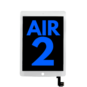 LCD Assembly With Digitizer For iPad Air 2 (Sleep / Wake Sensor Flex Pre-Installed) (Refurbished) (White)