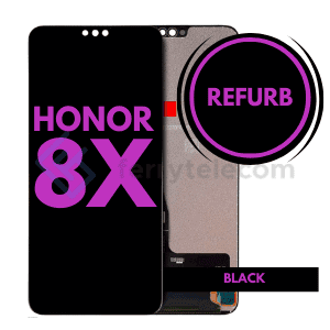 LCD Assembly Without Frame Compatible For Huawei Honor 8X (Refurbished) (Black)