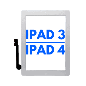 DIGITIZER COMPATIBLE FOR IPAD 3 / IPAD 4 (WHITE)