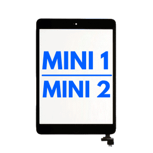 Digitizer With IC Chip For iPad Mini 1 / iPad Mini 2 ( With Home Button Installed) (Black)