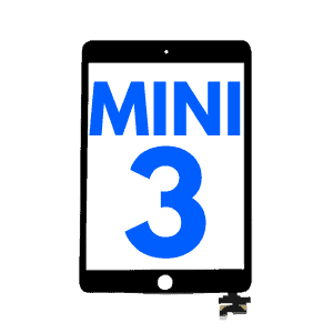 Digitizer With IC Chip For iPad Mini 3 ( With Home Button Installed) (Black)