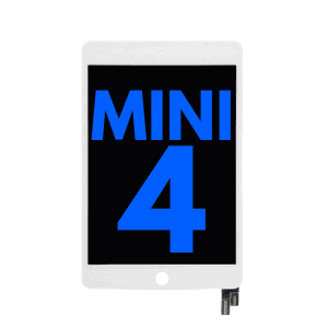 LCD Assembly With Digitizer For iPad Mini 4 (Sleep / Wake Sensor Flex Pre-Installed) (White) (Original)