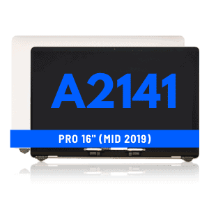 Complete LCD Display Assembly For Macbook Pro 16" (A2141 / Mid 2019) - Silver