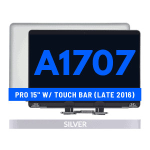 Complete LCD Display Assembly For Macbook Pro 15" W/ Touch Bar (A1707 / Late 2016) - Silver