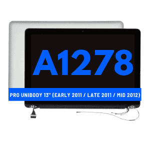 Complete LCD Display Assembly For Macbook Pro Unibody 13" (A1278 / Early 2011 / Late 2011 / Mid 2012)