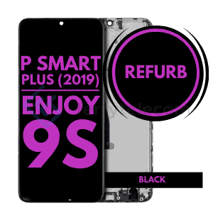 LCD Assembly With Frame For Huawei P Smart Plus (2019) / Enjoy 9S (Refurbished) (Black)