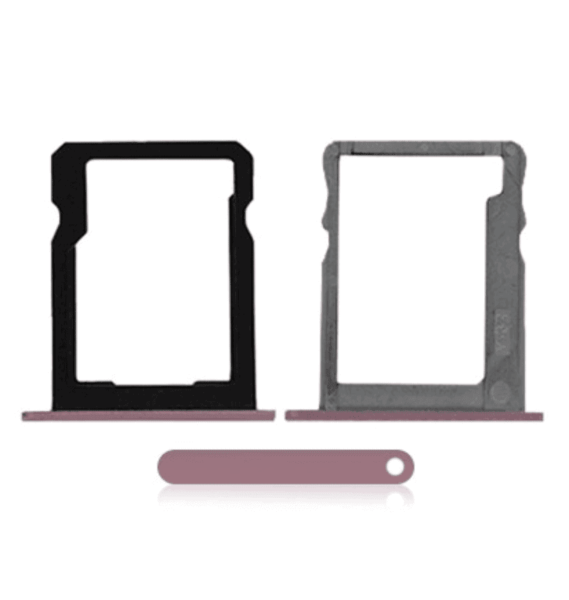 SIM Card + SD Card Tray For Huawei P7 (Pink)
