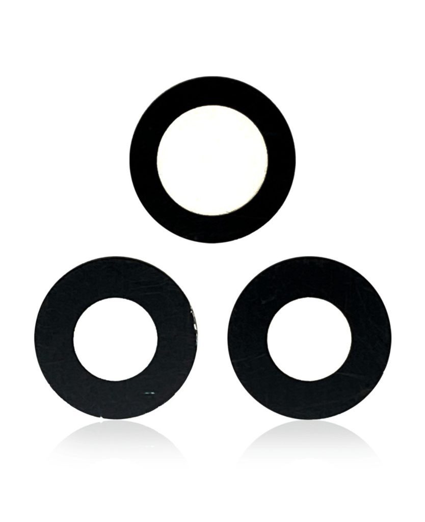 Back Camera Lens (Glass Only) With Adhesive Tape Compatible For iPhone 12 Pro Max (Real Sapphire / Premium Quality)
