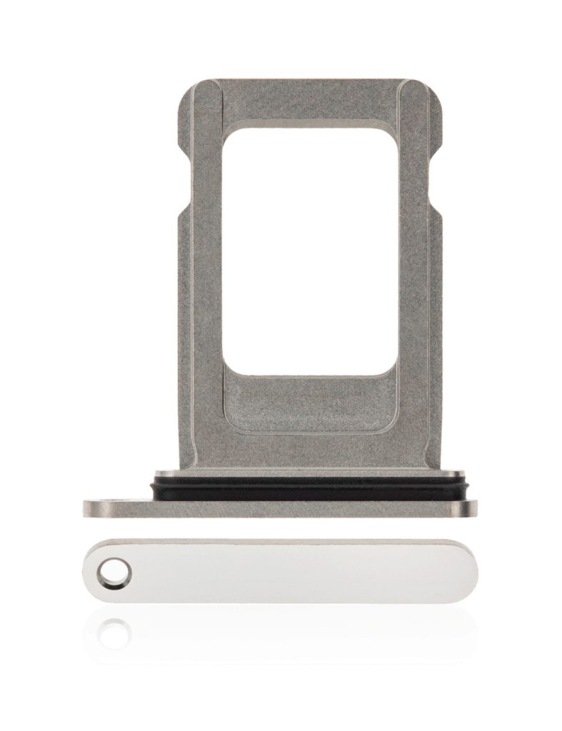 Single SIM Card Tray Compatible For iPhone 12 Pro / 12 Pro Max (Silver)