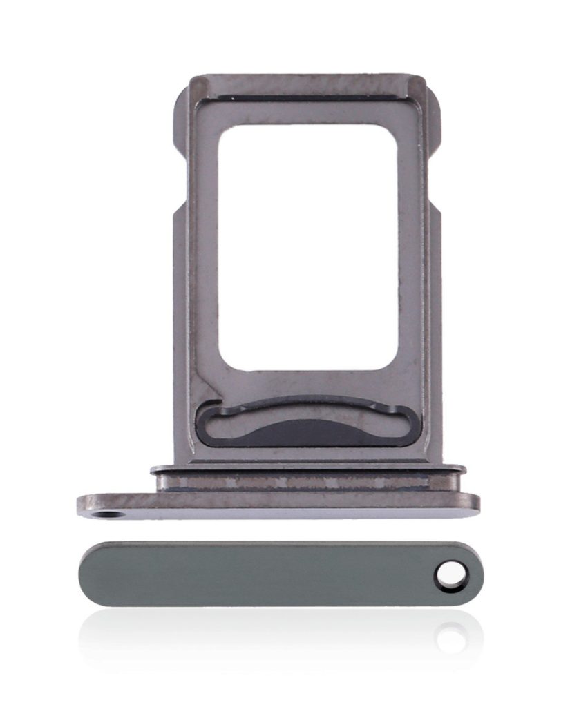 Dual SIM Card Tray Compatible For iPhone 12 Pro / 12 Pro Max (Graphite)