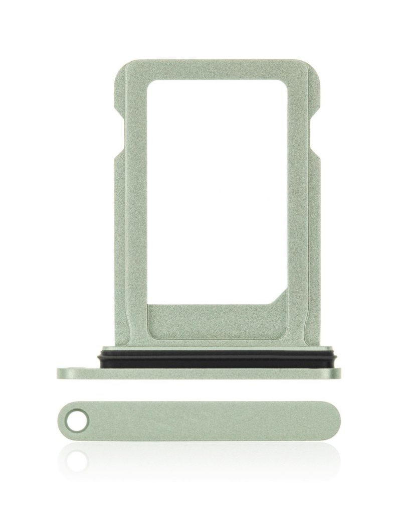 Single SIM Card Tray Compatible For iPhone 12 Mini (Green)