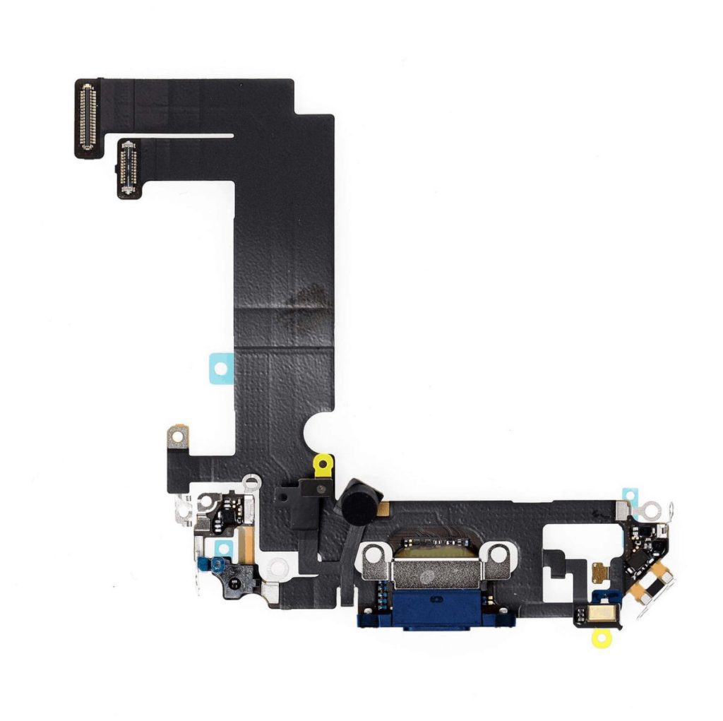 Charging Port Flex Cable Compatible For iPhone 12 Mini (Blue) (Premium)