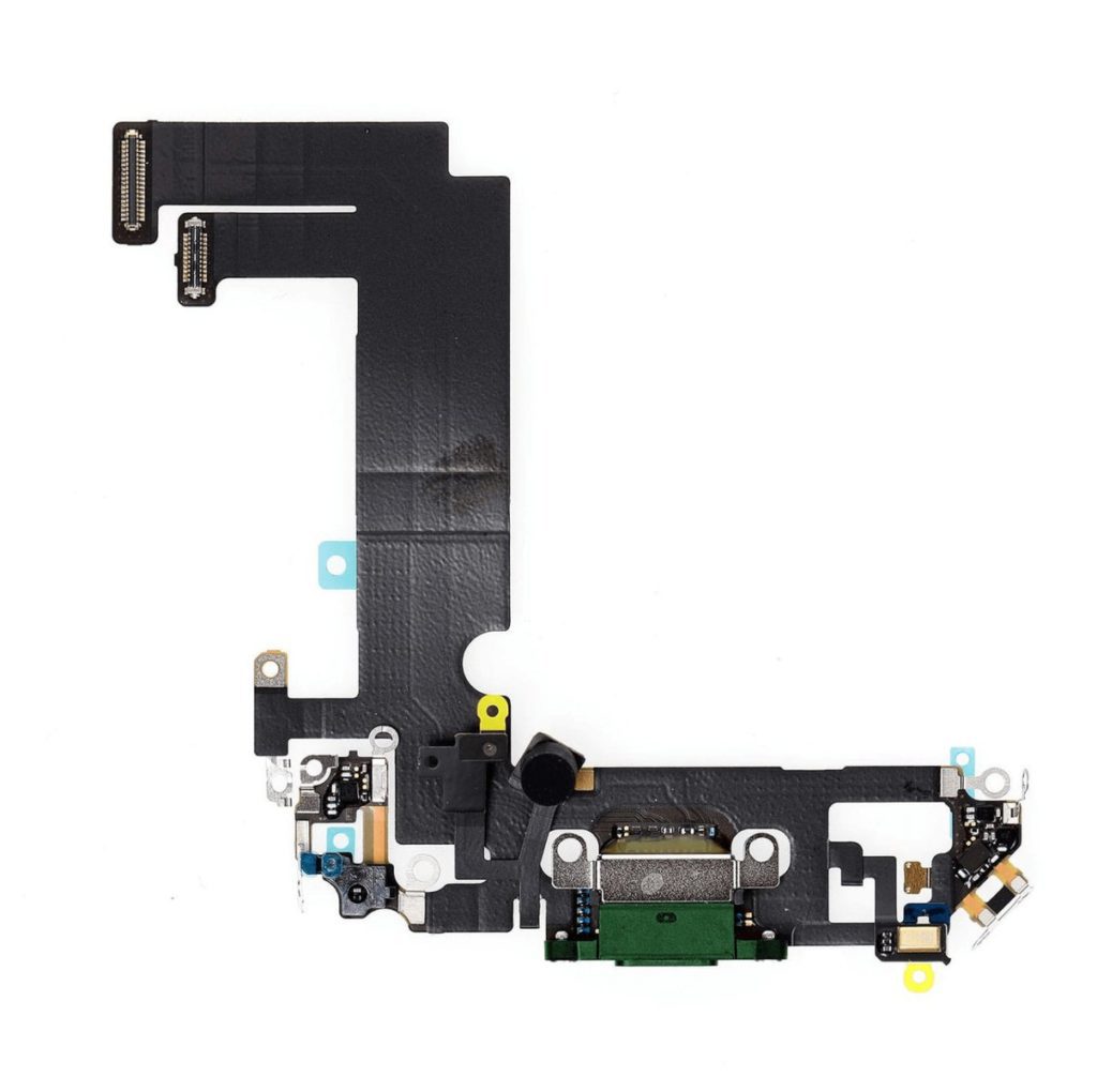 Charging Port Flex Cable Compatible For iPhone 12 Mini (Green) (Premium)