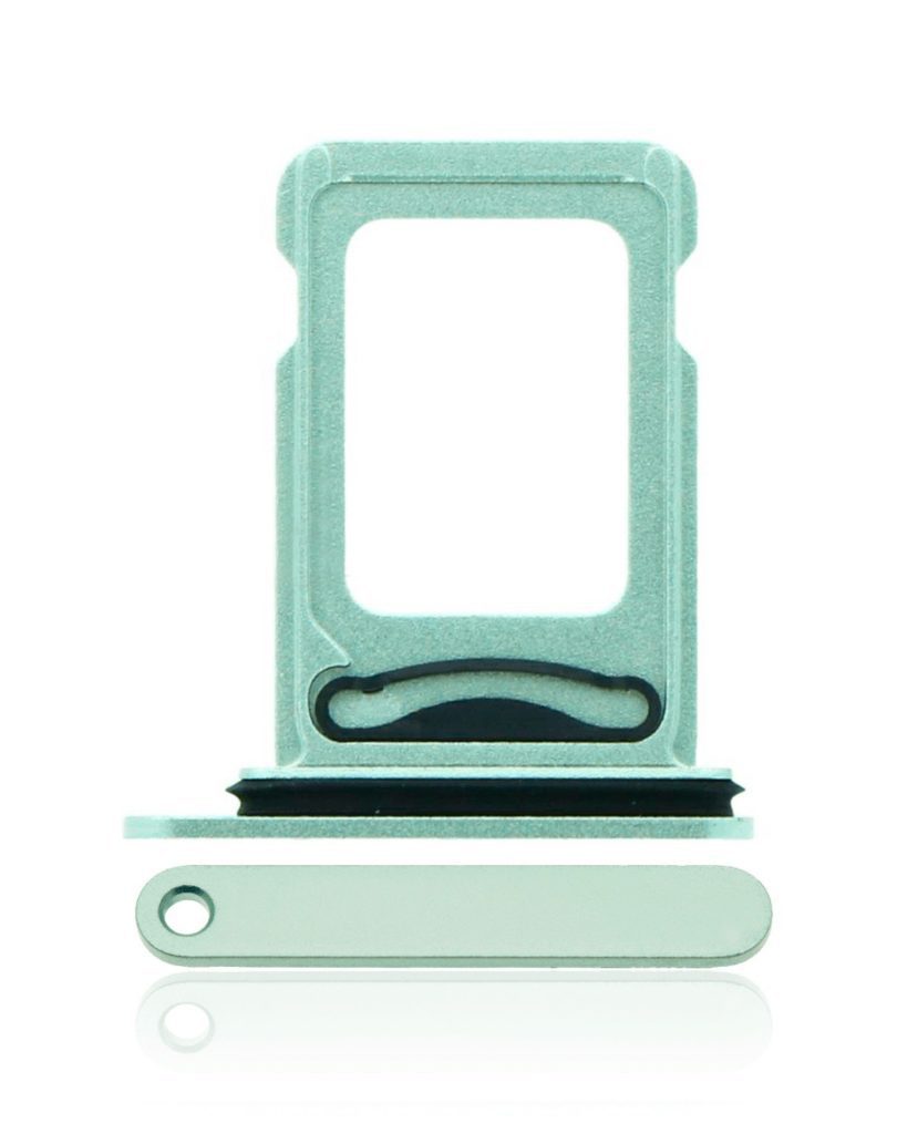 Dual SIM Card Tray Compatible For iPhone 12 (Green)
