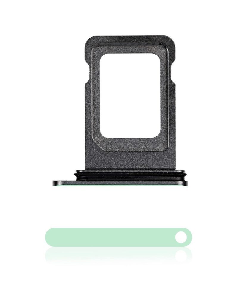 Single SIM Card Tray Compatible For iPhone 11 Pro / 11 Pro Max (Midnight Green)