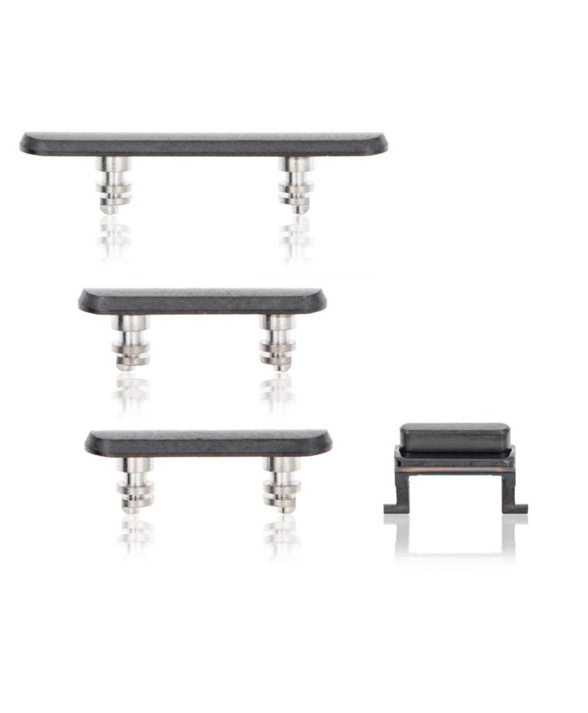 Hard Buttons (Power/Volume/Switch) Compatible For iPhone 11 Pro / 11 Pro Max (Spacy Grey)