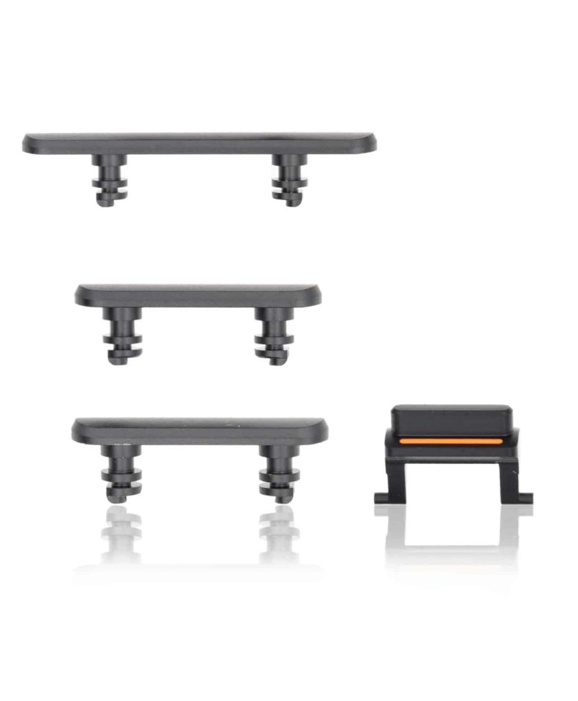 Hard Buttons (Power/Volume/Switch) Compatible For iPhone 11 (Black)