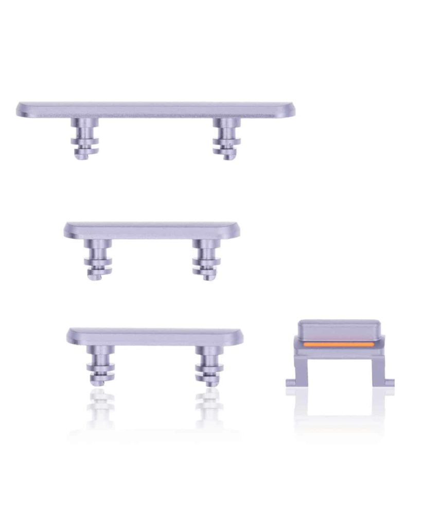 Hard Buttons (Power/Volume/Switch) Compatible For iPhone 11 (Purple)