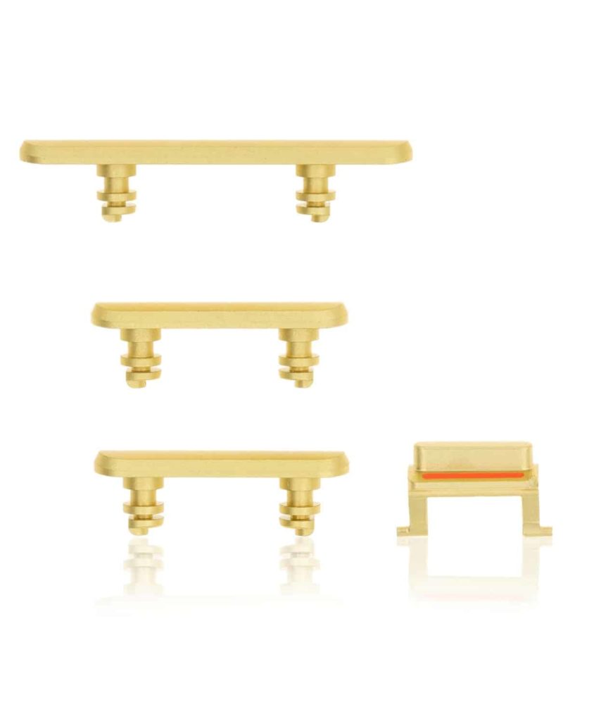Hard Buttons (Power/Volume/Switch) Compatible For iPhone 11 (Yellow)