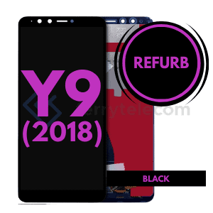 LCD Assembly Without Frame For Huawei Y9 (2018) (Refurbished) (Black)
