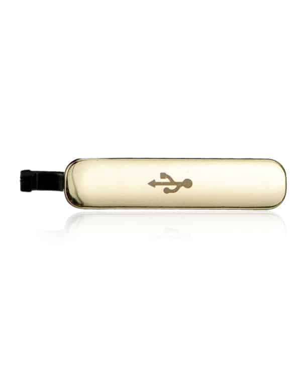 Charging Port Cover For Samsung Galaxy S5 (Gold)