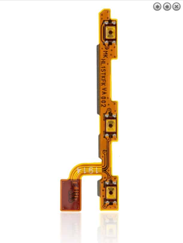Power & Volume Flex Cable For Huawei Y9 Prime (2019)