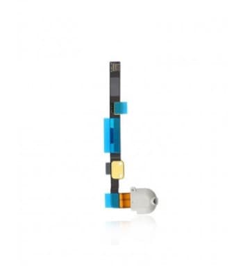 Headphone Jack Flex Cable For iPad Air 1 / iPad 5 (2017) / iPad 6 (2018) (White) (4G Version)