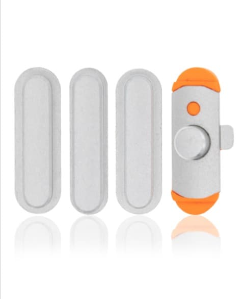 Hard Buttons Set (Power & Volume & Mute) For iPad Air 1 (White)