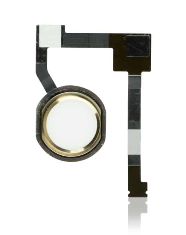 Home Button With Flex For iPad Pro 12.9" (1st Gen: 2015) / Air 2 (Gold)