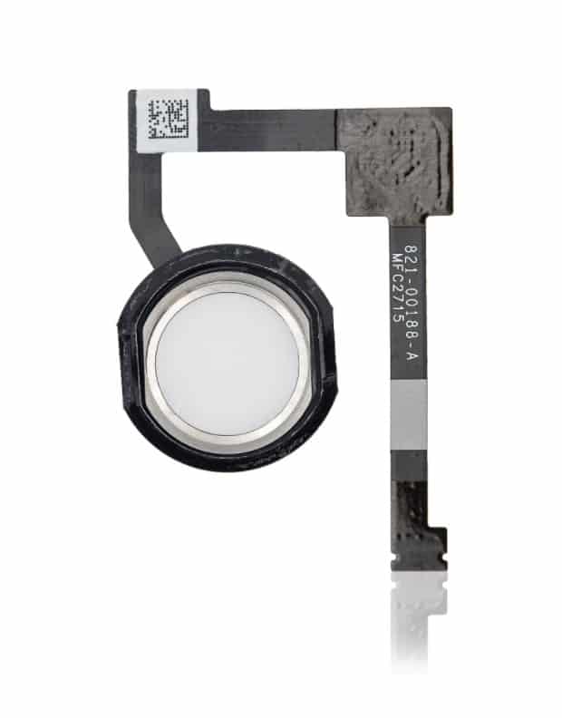 Home Button With Flex Cable For iPad Pro 12.9" (1st Gen: 2015) / Air 2 (Silver)