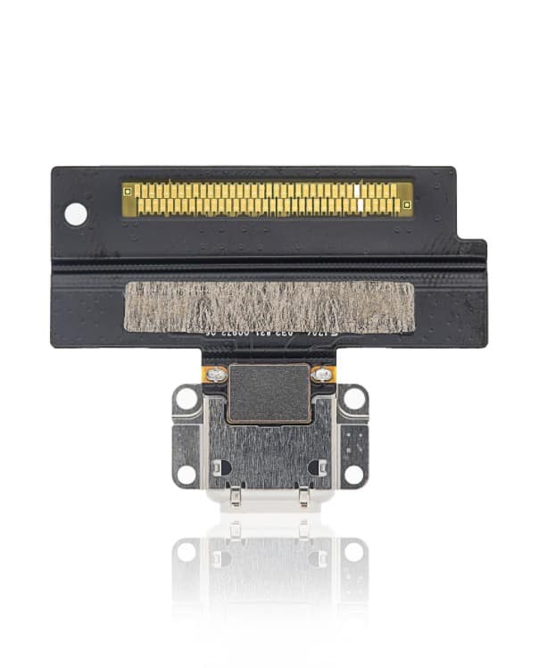 Charging Port Flex Cable For iPad Pro 10.5 (Soldering Required) (White)