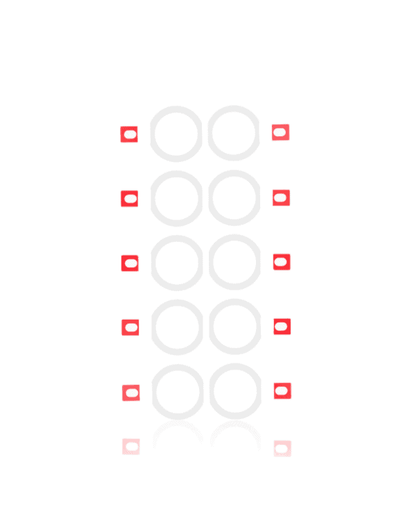 Home Button Spacer Ring For iPad Pro 10.5 (White)