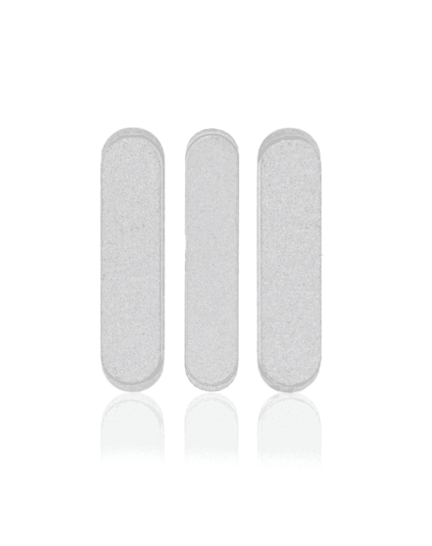 Hard Buttons Set (Power & Volume) For iPad Pro 12.9 (3rd Gen: 2018) / iPad Pro 11 (1st Gen: 2018) (Silver)