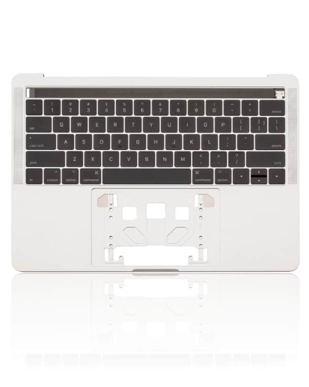 Top Case With Keyboard For Macbook Pro 13" W/ Touch Bar (A1706 / Late 2016 / Mid 2017) (Us English) (Silver)