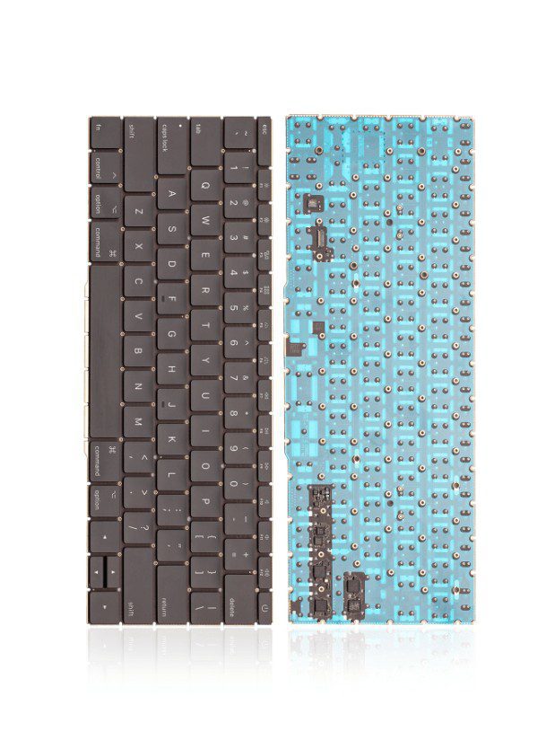 Keyboard W/ Backlight & Screws For Macbook Pro 13" Retina (A1708 / Late 2016 / Mid 2017) (Us English)