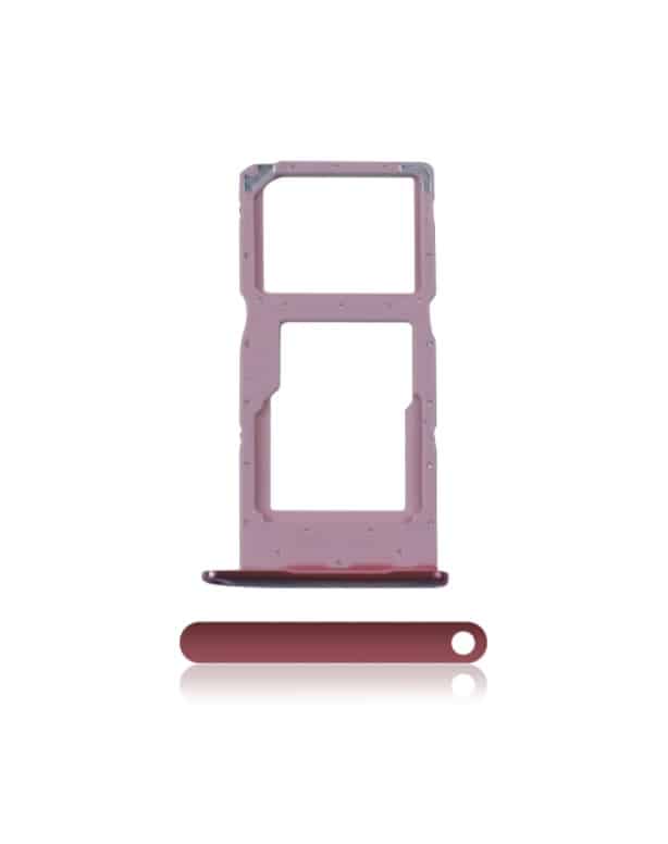 SIM Card Tray Compatible For Huawei Honor 10 Lite (Red)