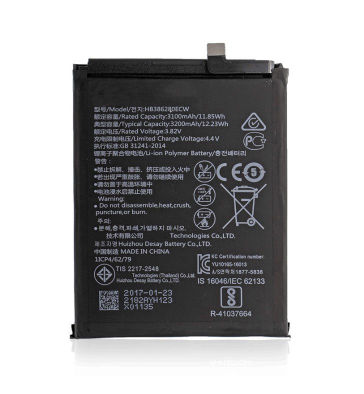Replacement Battery Compatible For Huawei P10 / Honor 9 (Hb386280Ecw)