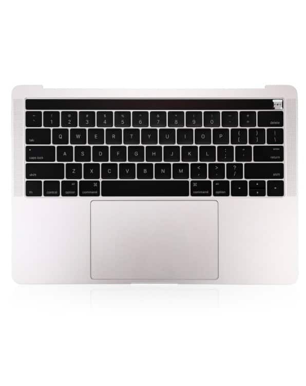 Top Case Assembly (With Battery And Keyboard) For Macbook Pro 13" W/ Touch Bar (A1706 / Late 2016) (Uk English) (Silver)