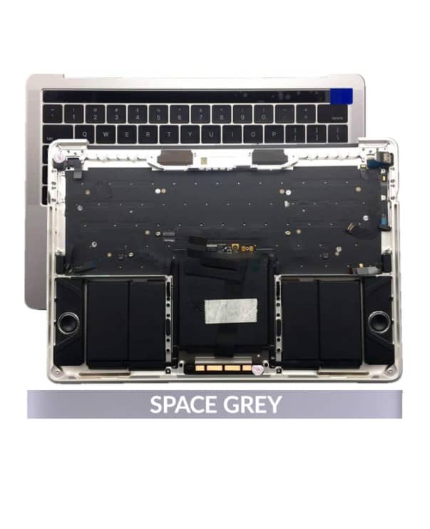 Top Case Assembly (With Battery And Keyboard) For Macbook Pro 13" W/ Touch Bar (A1706 / Late 2016) (Us English) (Space Gray)