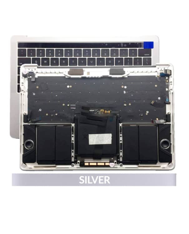 Top Case Assembly (With Battery And Keyboard) For Macbook Pro 13" W/ Touch Bar (A1706 / Late 2016) (Us English) (Silver)