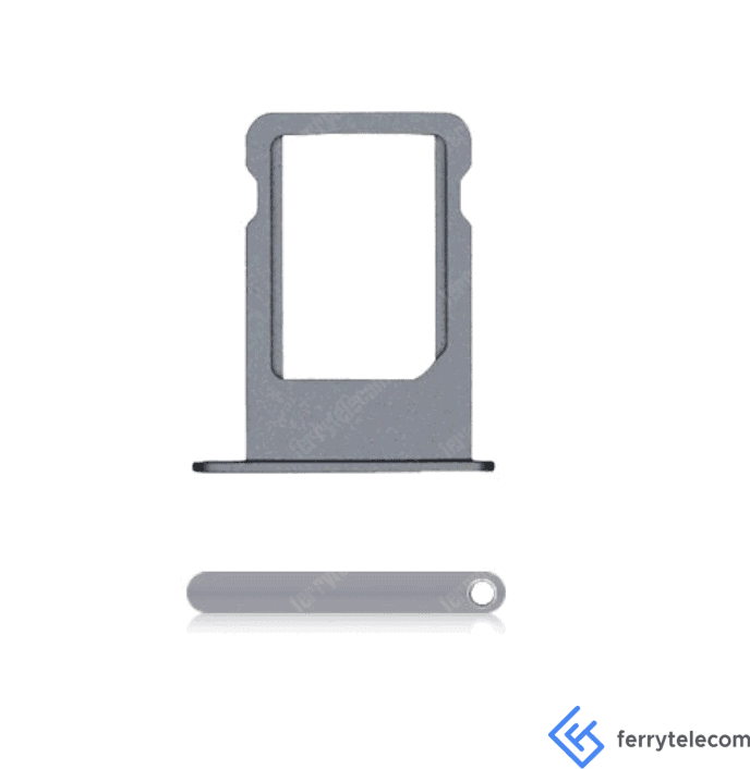 SIM Tray Compatible For iPhone 5 (Space Grey)