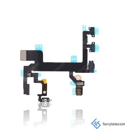 Power And Volume Flex Compatible For iPhone 5S