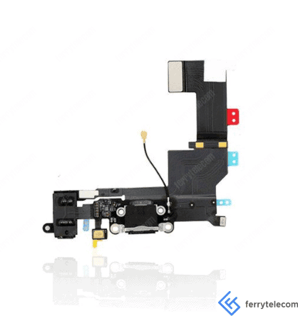 Charging Port Flex Cable Compatible For iPhone 5S (Space Grey)